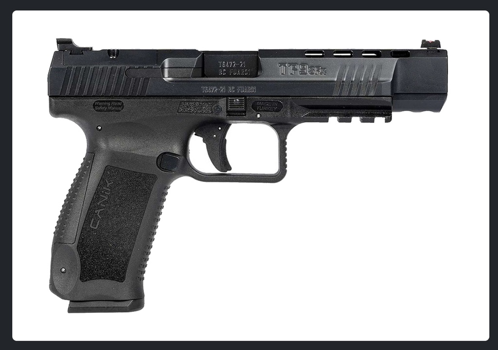 Pistol Canik SFx Rival Svart Polymer 5" 9x19mm