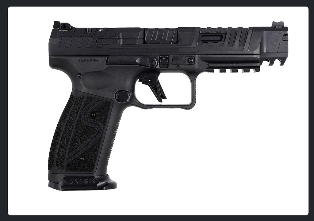 Pistol Canik SFx Rival-S Svart Steel 5" 9x19mm