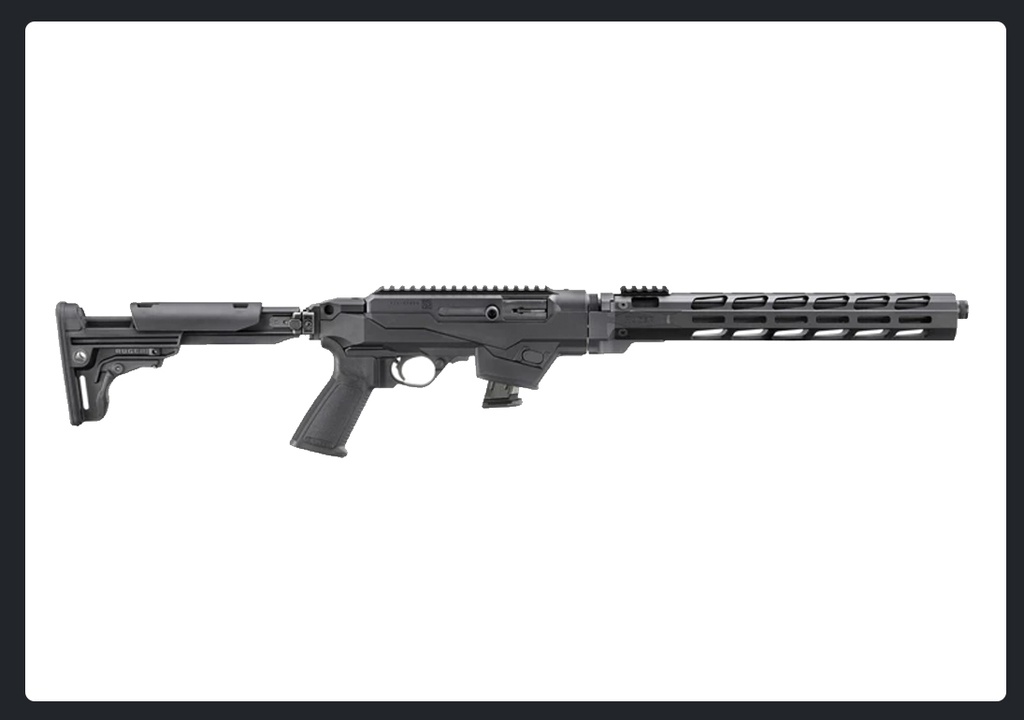 Gevär / PCC Ruger 16" 9x19mm folding
