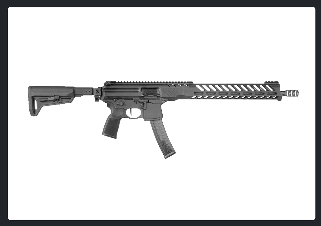 Gevär / PCC Sig Sauer MPX 16" 9x19mm