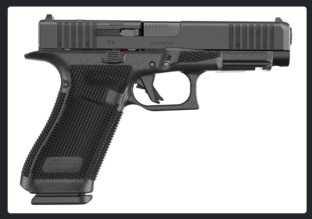 Pistol Glock 17 Gen 6 MOS FS 4.5